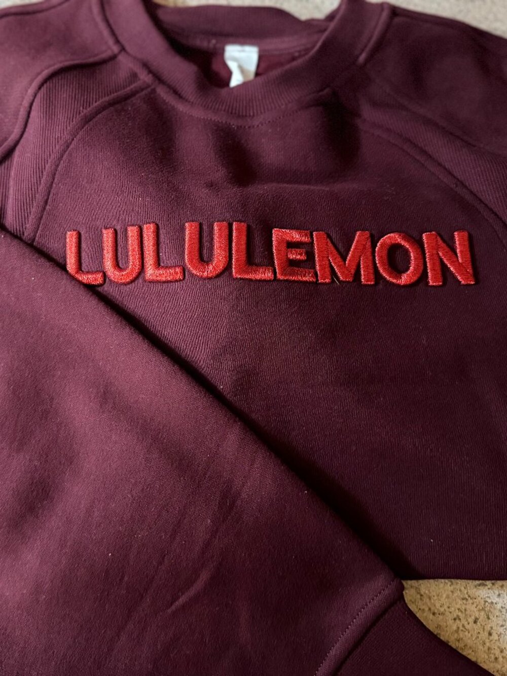 Like New! Lululemon Women's Scuba Oversized Pullover Wordmark - Size M/L